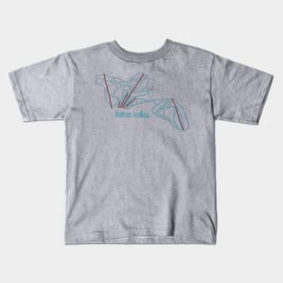 Bolton Valley Trail Map Kids T-Shirt